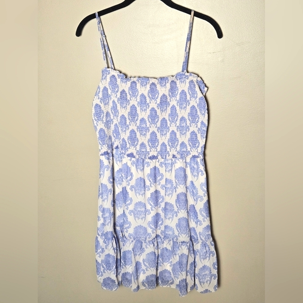 Aritizia Wilfred Tempest Smocked Boho Chic‎ Midi Dress, Large